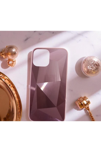 Kılıfx iPhone 12 PRO Max Uyumlu Prizma Kesim Tasarım Kılıf ürün görseli