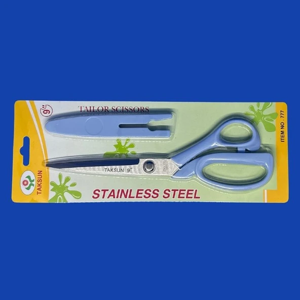 Taksun Makas Plastik Saplı 777 9" (23 cm) ürün görseli