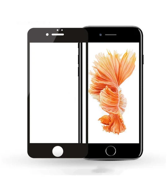 Apple iPhone 6S 5D Tam Kaplayan Cam Siyah ürün görseli 1