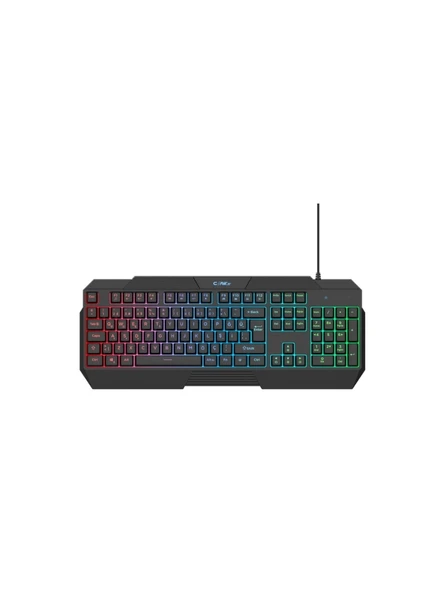 Claw's Thunderstrike Rgb Işıklandırma - 1000Hz Polling Rate - Örgü Kablolu Membran Oyuncu Klavyesi - 1