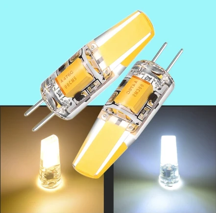 Cata CT-4255 3W COB LED Kapsül Ampul G4 Duy 12V Beyaz Işık 6400K Enerji Tasarruflu Mini LED Lamba - Resim 2