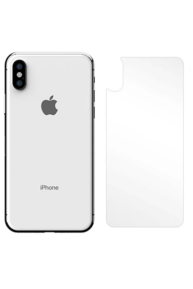 Apple iPhone X Arka Nano Şeffaf ürün görseli 1