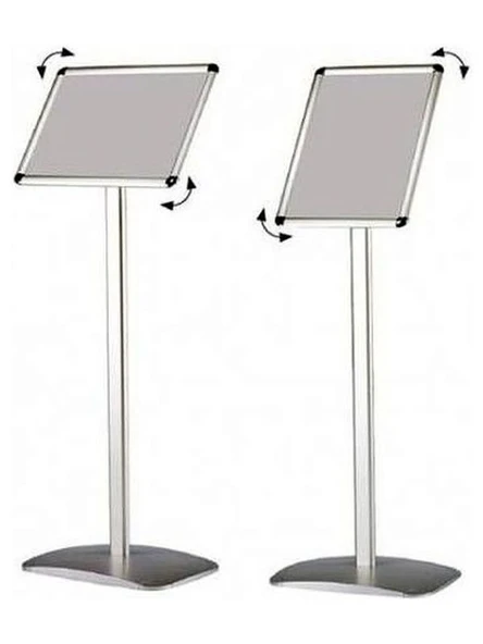 A3 42X30 cm Ayaklı Alüminyum Yönlendirme Menü Panosu - Resim 4