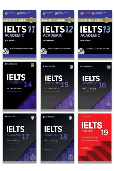 Cambridge English University IELTS 11-19 Academic with Answers with Audio - 1