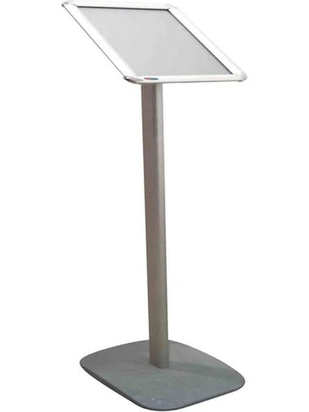 A3 42X30 cm Ayaklı Alüminyum Yönlendirme Menü Panosu ürün görseli