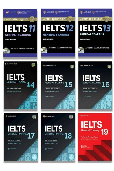 Cambridge English University IELTS 11-19 General Training with Answers with Audio ürün görseli 1