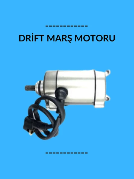 Drift Marş Motoru – Motosiklet Elektrikli Marş Sistemi Motoru ürün görseli
