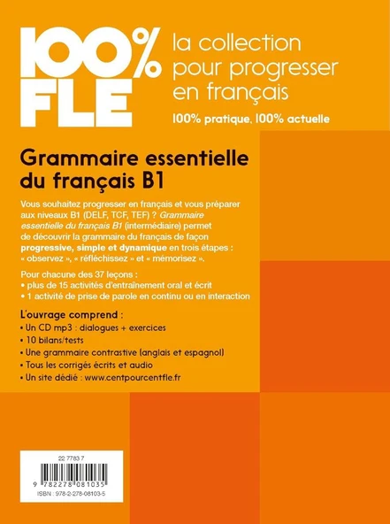 Grammaire essentielle du français B1 - Livre - Resim 2
