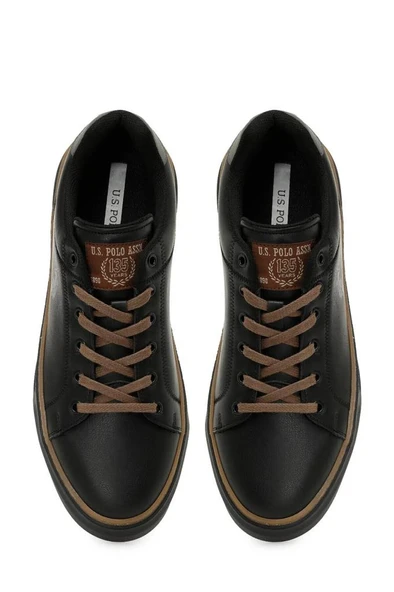U.S. Polo Assn. BUDDY 5PR 102020899 Erkek Sneaker Ayakkabı Siyah 40-45 - 4