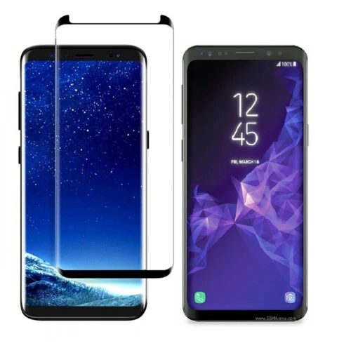 Samsung Galaxy S9 5D Tam Kaplayan Cam Siyah ürün görseli 1
