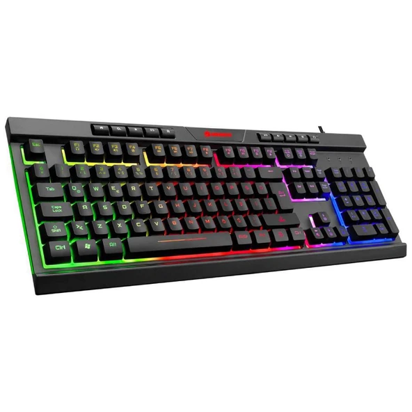 GameBooster G69K Outlander Rainbow Membrane Gaming Klavye - Resim 2