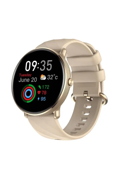 Zeblaze Gtr 3 Pro - Şampanya Altını Akıllı Saat, Corning® Gorilla® Glass, Uyumlu Ultra Hd Amoled Ekran TEŞHİR - Resim 3