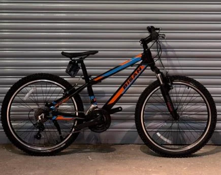 Bisan KDX 2900 V Fren 24 Jant Siyah Turuncu Çocuk  Dağ Bisikleti ürün görseli