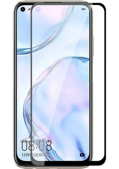 Huawei P40 Lite 5D Tam Kaplayan Cam Siyah ürün görseli 1