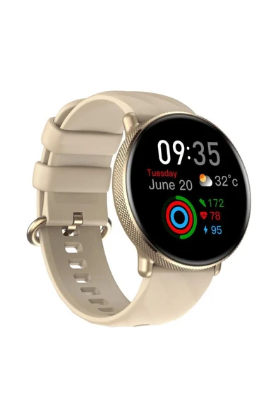 Zeblaze Gtr 3 Pro - Şampanya Altını Akıllı Saat, Corning® Gorilla® Glass, Uyumlu Ultra Hd Amoled Ekran TEŞHİR - Resim 2