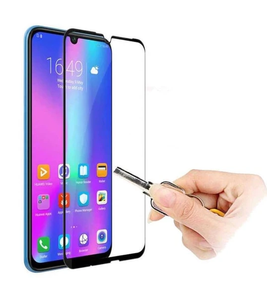 Huawei P30 Pro 5D Tam Kaplayan Cam Siyah ürün görseli 1