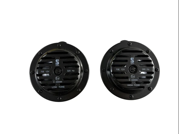 SEGER HELLA TİP SUPERSONİC SUPER TON SET KORNA 12V