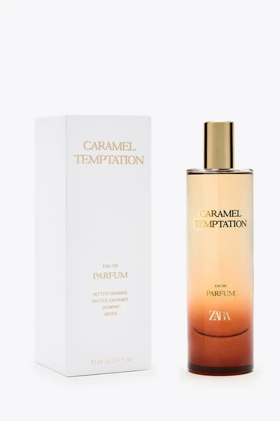 ZARA CARAMEL TEMPTATION EDP 80ML (2.71 FL. OZ). - Resim 2
