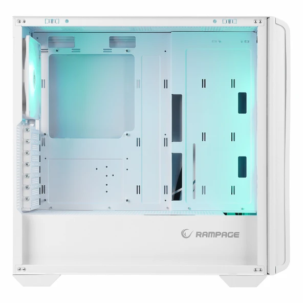 Rampage Craft White USB 3.2 ARGB ATX Mid Tower Beyaz Kasa - Resim 4