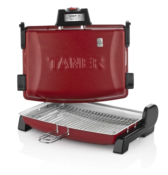 TANER TNRIZ 1705 KEBAPÇI ELEKTRİKLİ IZGARA VE MANGAL MAKİNESİ