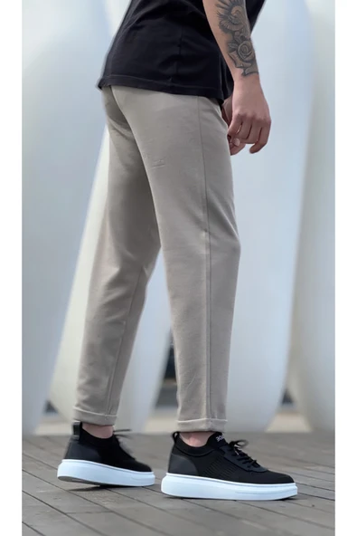 Arda BA0812 Özel Örme Triko Tarz Siyah Renk Spor Ayakkabı - Resim 3