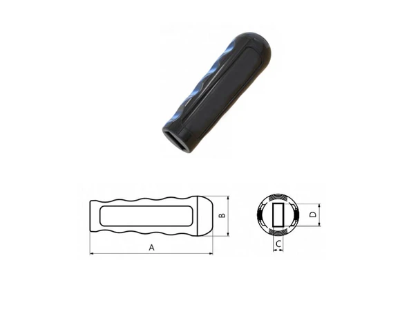 901-4-S Tutma Sapı Siyah 23877 ürün görseli 1