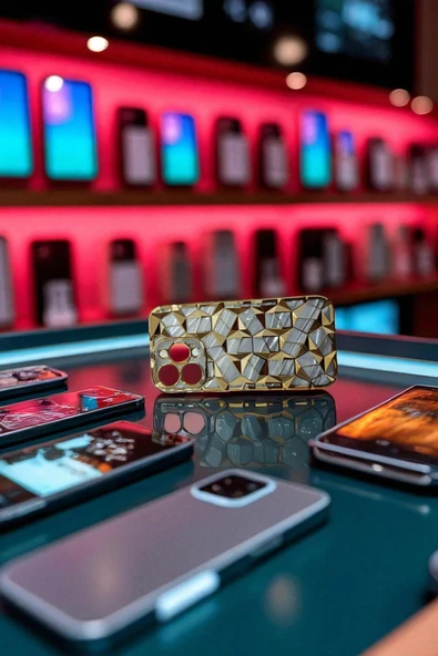 Kılıfx iPhone iPhone 13 Pro ve 14 Pro Uyumlu Kamera Korumalı Sade Desen Şeffaf Silikon Telefon Kılıfı - Resim 3