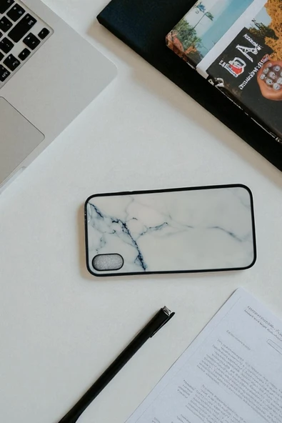 Kılıfx iPhone X / Xs Uyumlu Esnek Silikon Telefon Kılıfı Beyaz - 3