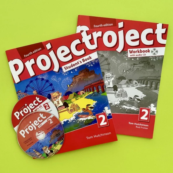 Project: Level 2 Student's Book + Workbook + CD ürün görseli 1