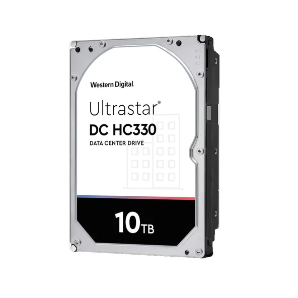 WESTERN DİGİTAL Ultrastar DC HC330 10TB 7200rpm 256MB Sata3 NAS 7/24 Güvenlik 3.5" Harddisk WUS72101