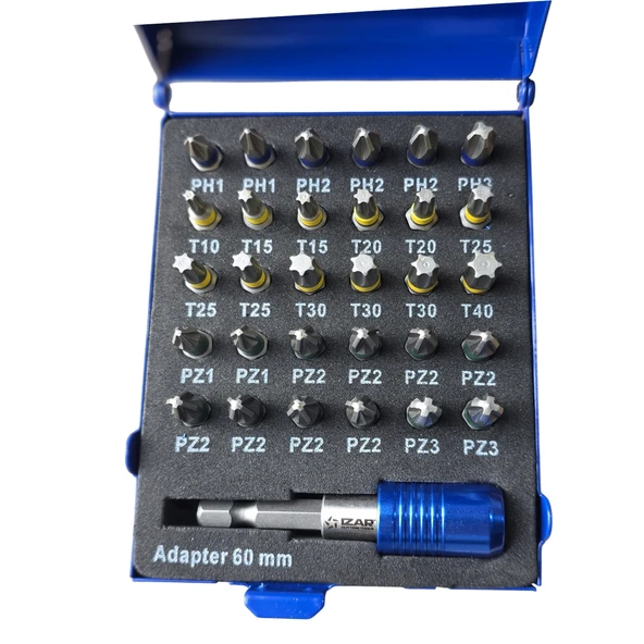 Izar Tools 31 Parça Bits Uç Seti - 3