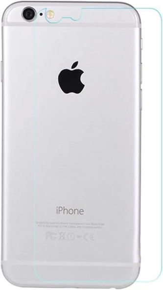Apple iPhone 6 Arka Koruyucu Cam Şeffaf ürün görseli 1