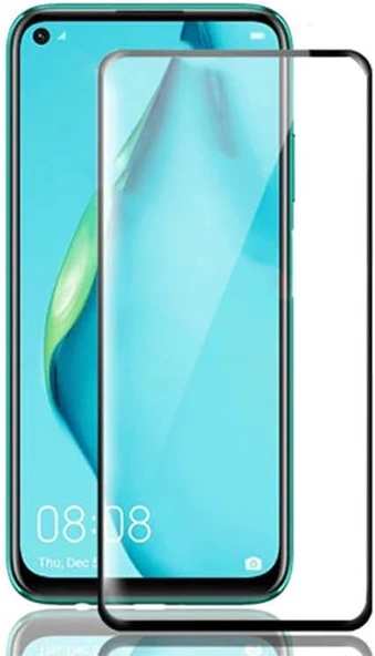 Huawei P40 Lite E 5D Tam Kaplayan Nano Siyah ürün görseli 1