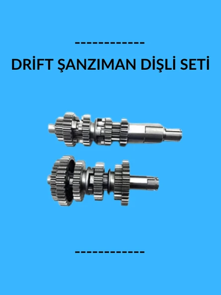 Drift Şanzıman Dişli Seti – Motosiklet Vites Aktarma Dişlileri Takımı ürün görseli 1