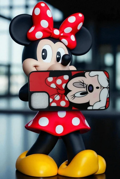 Kılıfx Apple iPhone 11 PRO Uyumlu Mickey Mouse Love Tasarım Baskılı Kılıf ürün görseli
