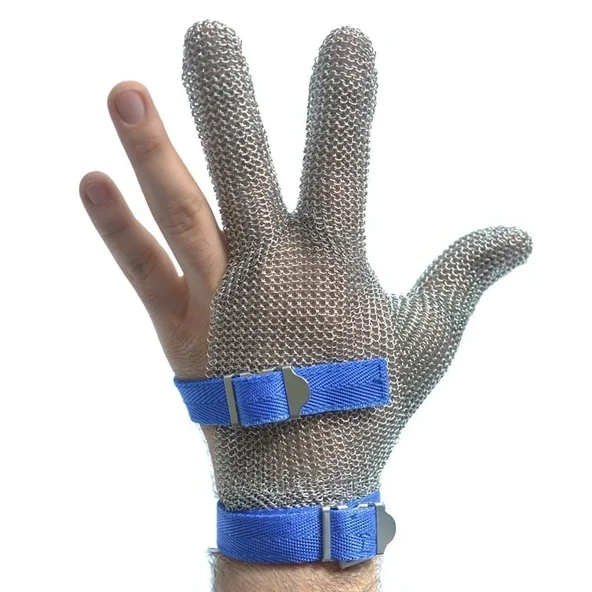 Çelik Eldiven 3 Parmak - Resim 3