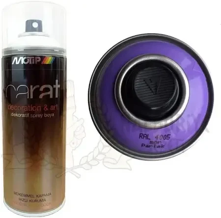 Motip Carat Ral 4005 Mor Boya 400 ml Germany