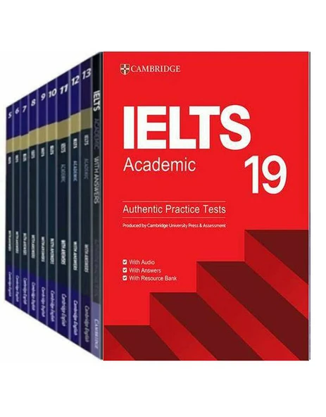 Cambridge English University IELTS 1-19 Academic with Answers with Audio - 1