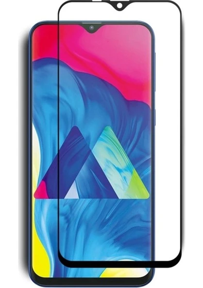 Samsung Galaxy M10 5D Tam Kaplayan Cam Siyah ürün görseli 1