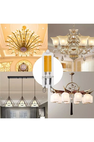 Cata CT-4255 3W COB LED Kapsül Ampul G4 Duy 12V Beyaz Işık 6400K Enerji Tasarruflu Mini LED Lamba - Resim 3