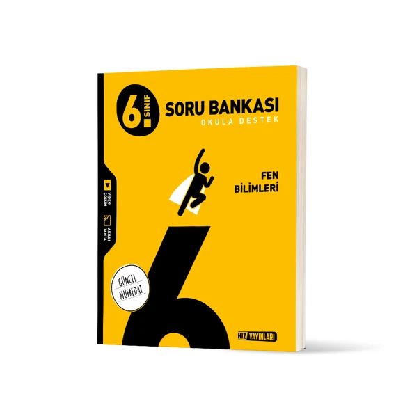 HIZ YAYINLARI 6. SINIF FEN BİLİMLERİ SORU BANKASI ürün görseli