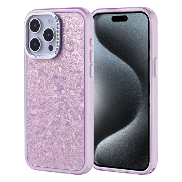 Apple iPhone 15 Pro Max Kılıf Taşlı Tasarımlı  Kapi Kapak ürün görseli