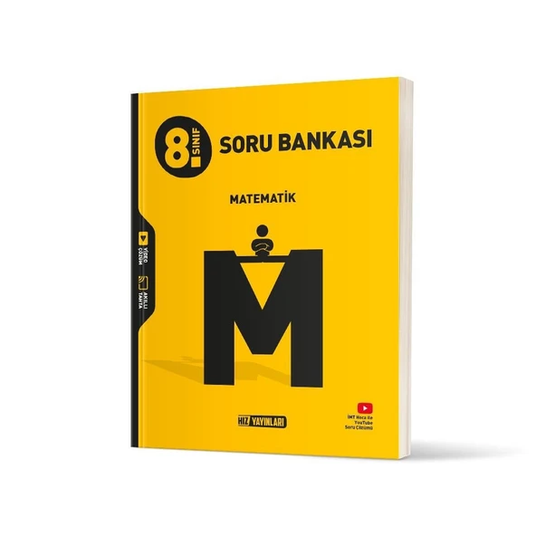 HIZ YAYINLARI 8. SINIF MATEMATİK SORU BANKASI ürün görseli