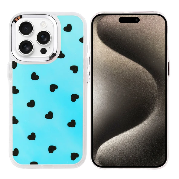 Apple iPhone 15 Pro Kılıf Airbag Tasarımlı  Hadra Kapak - Resim 2