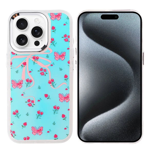 Apple iPhone 15 Pro Max Kılıf Airbag Tasarımlı  Hadra Kapak ürün görseli