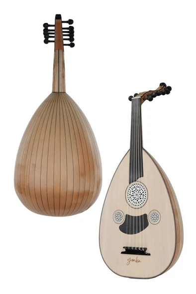 Yonka UD-10K Kelebek Ağacı Ud Abanoz Klavye EL Yapımı Yüksek Kaliteli Ud