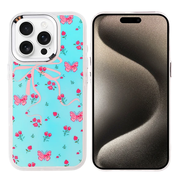 Apple iPhone 15 Pro Kılıf Airbag Tasarımlı  Hadra Kapak ürün görseli