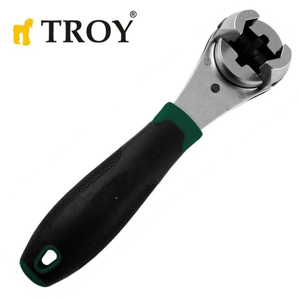 TROY 26131 Hızlı Bırakmalı Cırcır Lokma Kolu, 6.5-22mm - Resim 2