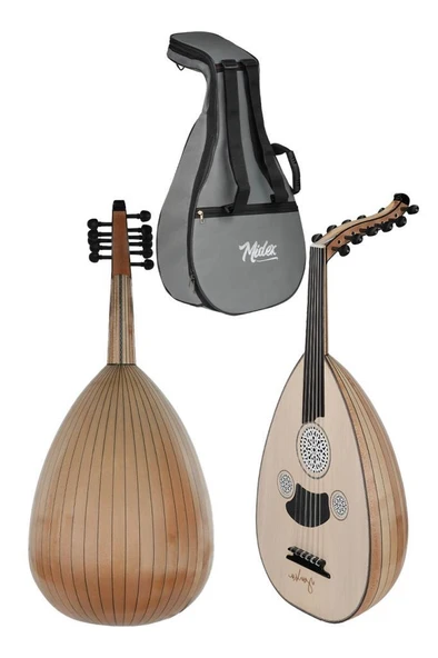 Yonka UD-10K Kelebek Ağacı Ud Abanoz Klavye EL Yapımı Yüksek Kaliteli Ud ürün görseli