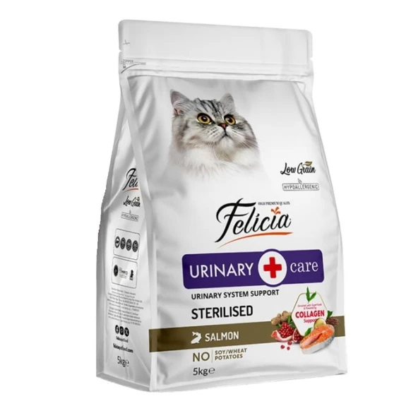 Felicia Somonlu Kısırlaştırılmış Kedi Maması 5 Kg ürün görseli 1